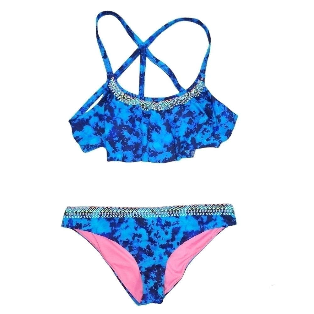 PINK Victoria's Secret Dye Two Piece Bikini Bathing Suit Size S